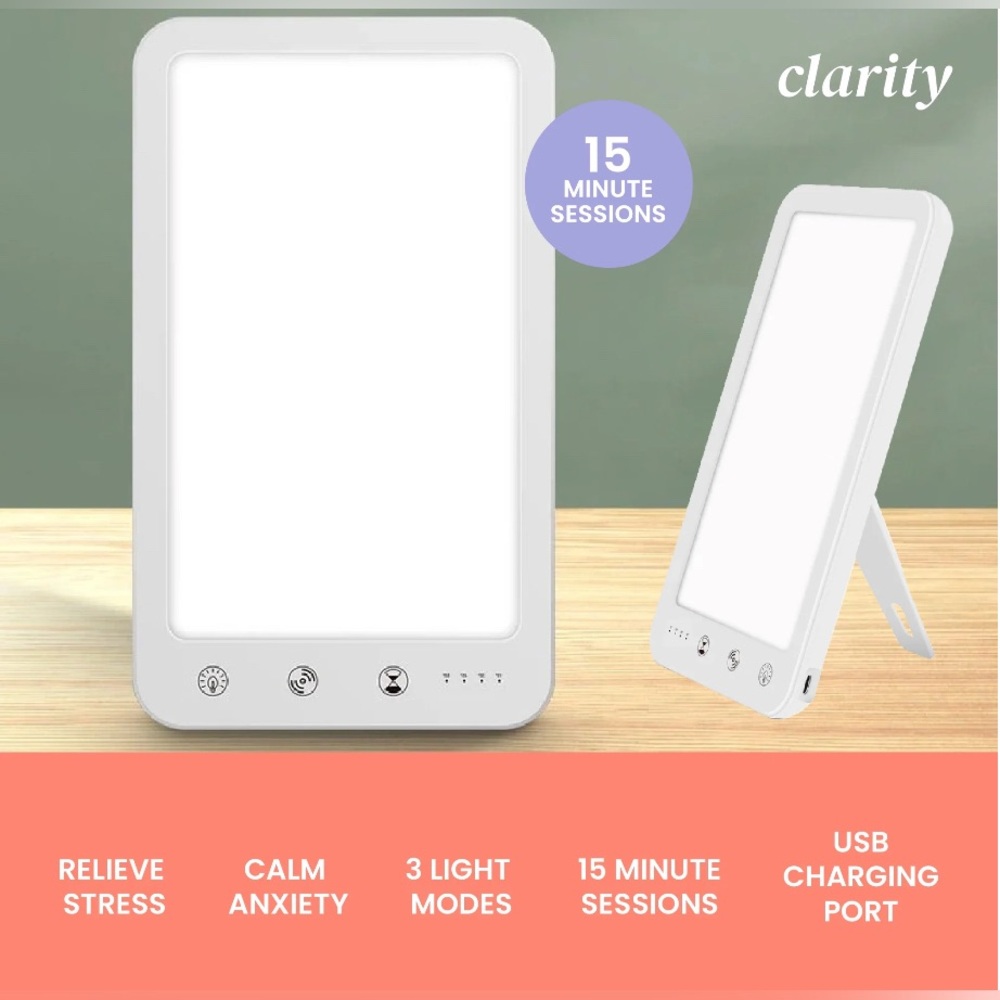Clarity LED Therapy Light, White